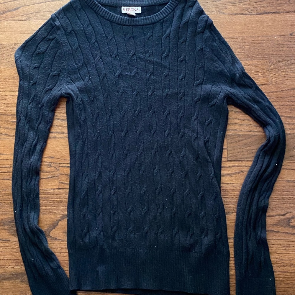 Merona Black Sweater